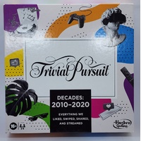 Hasbro Gaming Trivial Pursuit Decades 2010 to 2020 Board Game Adults and Teens