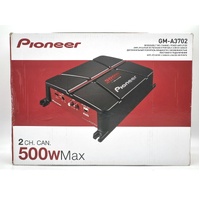 Pioneer GM-A3702 2 Channel Bridgeable Amplifier 500W Max Car Audio Amp