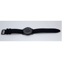 Guess Charter Mens Black Silicone Watch GW0362G1 Quartz 42mm Analog