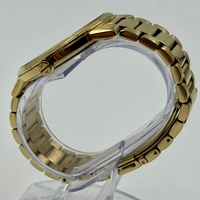 Armani Exchange Gold Tone Stainless Steel Watch Cayde AX7119 and Bracelet