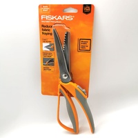 Fiskars Easy Action Pinking Shears Stainless Steel Zigzag Scissors