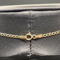 Unisex 9ct Yellow Gold Curb Link Necklace