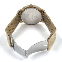 Guess W0573L2 Ladies Gold Stainless Steel Dress Watch Crystal Bezel