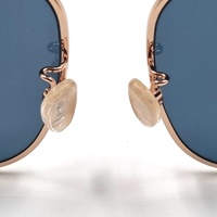 Mimco Imagineer 1722520 Ladies Rose Gold Sunglasses Squared Cat Eye