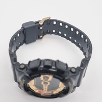 Casio G-Shock GD-100GB Black Gold Unisex Digital Sport Watch 200m WR