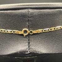 Ladies 18ct Yellow Gold Anchor Link Necklace