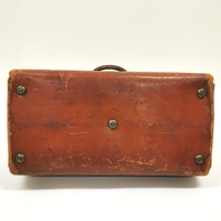 Vintage Brown Leather Doctors Bag Genuine Leather Medical Satchel