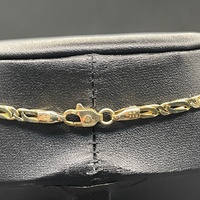 Unisex 14ct Yellow Gold Birdseye Link Necklace
