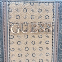 GUESS Suma Satchel Handbag CML Leather Tote SG947806 Stylish Purse