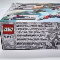LEGO Marvel Captain America vs Red Hulk Battle 76292 8+ Building Toy