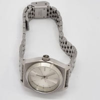 Nixon Minimized The Small Time Teller All Silver Stainless Steel Watch