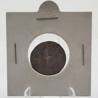 Crusader States Silver Dirham Imitating Ayyubid Al-Zahir Ghazi Acre