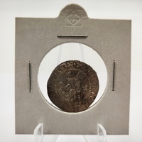 Medieval Armenian Silver Coin Levon I AR Tram AD 1199-1219 Lion Throne