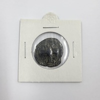 Islamic Zengid Sinjar Imad al-Din Zengi II AE Dirham Double Eagle Coin