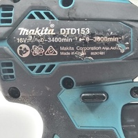 Makita DTD153 18V LXT Cordless Brushless Impact Driver Skin Only