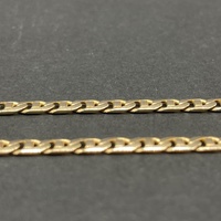 Unisex 9ct Yellow Gold Anchor Link Necklace