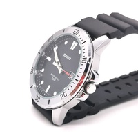 Casio Mens Analogue Watch MTP-VD01 Black Dial 50M Water Resistant Date