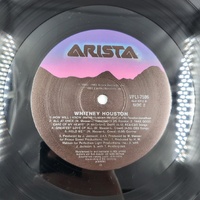 Whitney Houston Vinyl Record 1985 Arista Album Original LP Pop Soul