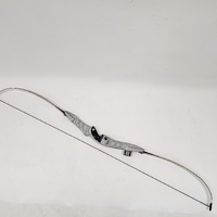 SF Archery Axiom Silver Riser Bow with Bag and String Hunting Target