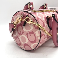 Guess Anessa Cylinder Bag Crossbody Peony Multi Chain Shoulder Purse