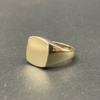 Men's 10ct Yellow Gold Signet Ring