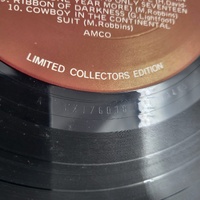 Marty Robbins Gold 1975 Vinyl LP Limited Collectors Edition Country