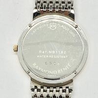Raymond Renee NB1182 Ladies Sapphire Watch Gold Silver Swiss Quartz
