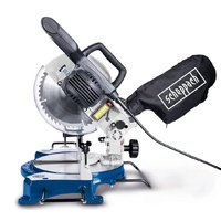 Workzone 8 Inch Mitre Saw 60120 1500W Laser Guide Carbide Blade Dust Bag
