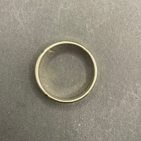 Mens 10ct Yellow Gold Band Ring