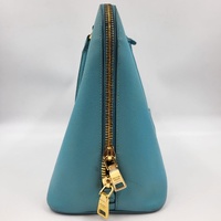 Prada Saffiano Mint Green Tote Bag ML0812 Top Handle Lux Purse Authenticity Card