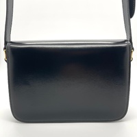 Celine Paris Triomphe Shiny Calfskin Handbag with Certificate of Authenticity