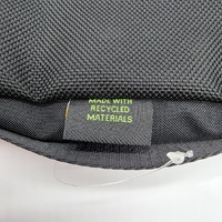 Supreme Small Waist Bag FW22 Black Logo Adjustable Strap Water Resistant