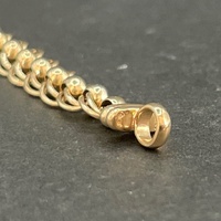 Ladies 9ct Yellow Gold Double Belcher Link Bracelet
