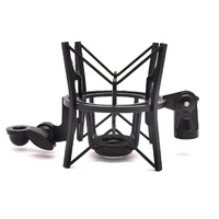 Large View Rode Diaphragm Condenser Microphone with Pop Filter Cradle and Cable