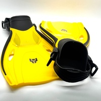 Tahwalhi Adult Tide Dive Set Men US 4.5-8.5 Snorkel Mask Fins Bag