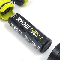 Large View Ryobi RIL4 USB-C Rechargeable LED Flashlight Portable Torch Light