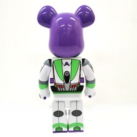 Large View Bearbrick x Toy Story Buzz Lightyear 1000% Collectable Statue and Box