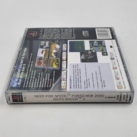 Large View Need for Speed Porsche 2000 and Moto Racer 2 PlayStation PS1 Game Combo Pack