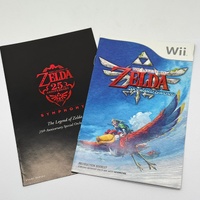 The Legend Of Zelda Skyward Sword Nintendo Wii Video Game PAL 2 Disc