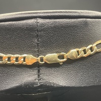 Unisex 9ct Yellow Gold Figaro Link Necklace