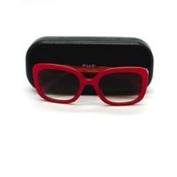 Large View Marc Jacobs 625/S Red Square Brown Gradient Lens Women's Sunglasses