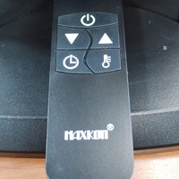 Large View Maxkon Tornado 2000W Infrared Tower Heater Carbon Fibre 220-240V IP55