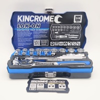 Kincrome K27010 Lok-On Socket Set 19 Piece 3/8 Inch Drive Metric