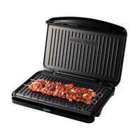 George Foreman GFF2022 Fit Grill Large Black Fast Heat Non-Stick Easy Clean