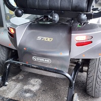 Large View Sterling S700 Mobility Scooter 160kg 10km/h 45km Range 2x75Ah Gel Battery