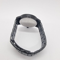 Large View Chisel Black Tone with Multifunction Dial Bracelet Men's Watch 5829276