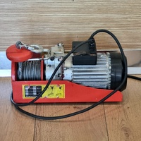 Giantz Electric Hoist Winch 1200W 300kg Load 15m Lift Remote Control Heavy Duty