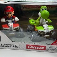 Carrera RC Mario Kart Quad Twin Pack Mario and Yoshi 1/20 Scale Ready to Run