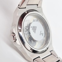 Guess Big Reveal GW0323G1 Mens Silver Stainless Steel Skeleton Watch