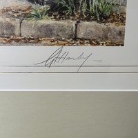 Ronald Coles Authentic And One for Toby Art Print Gordon Hanley 641/950 Framed